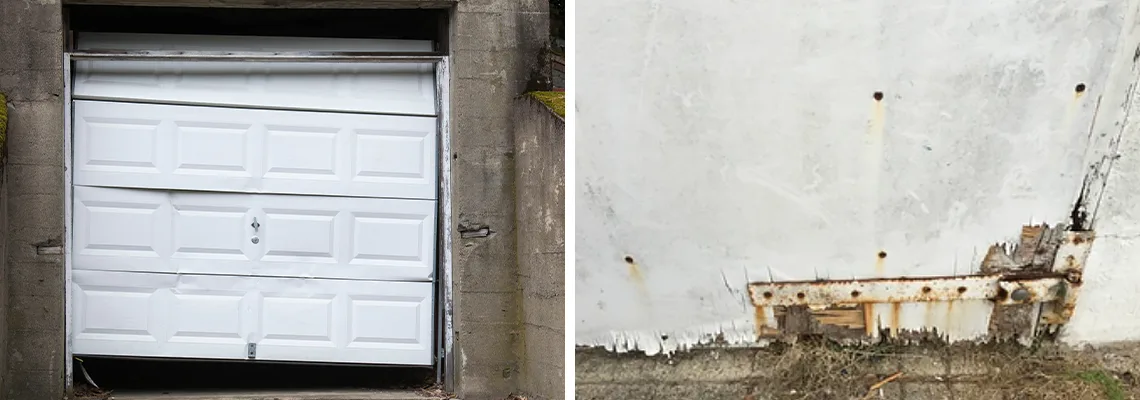 Rotten Commercial Garage Door Repair in Sarasota, FL