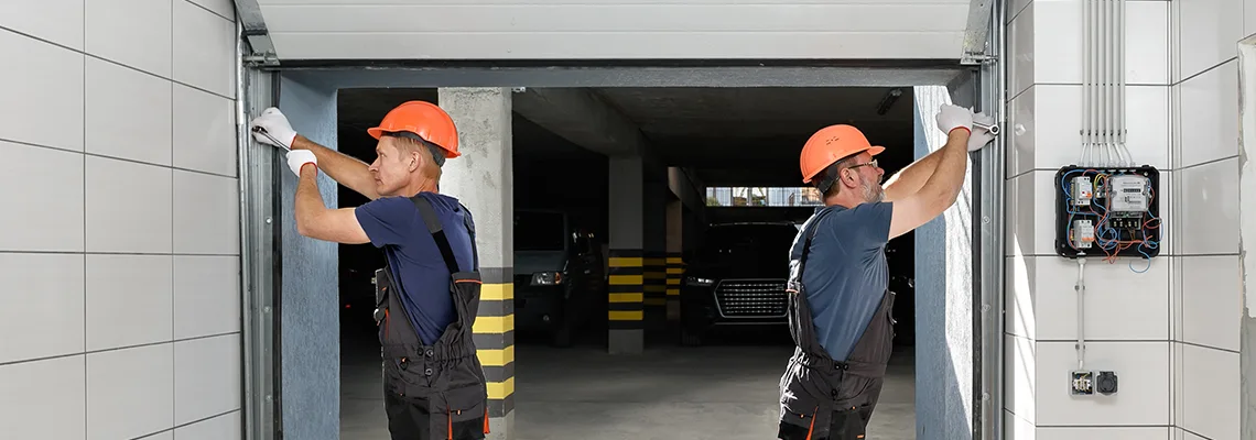 Wooden Garage Door Frame Repair in Sarasota, Florida